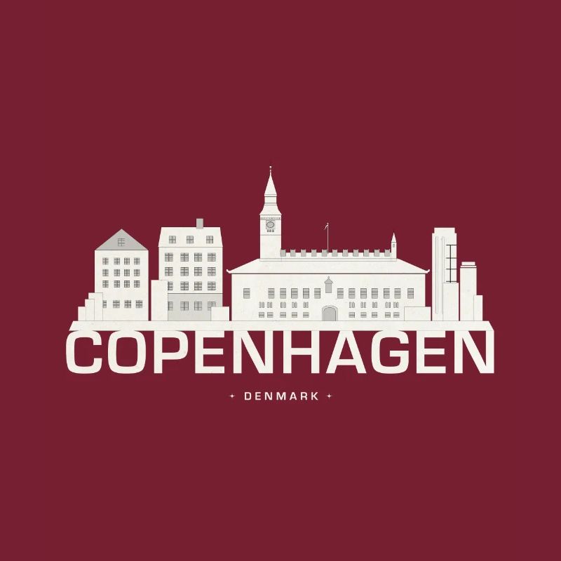 Skyline de Copenhague Copenhague