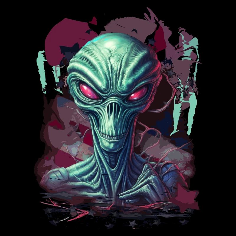 Cooler Alien