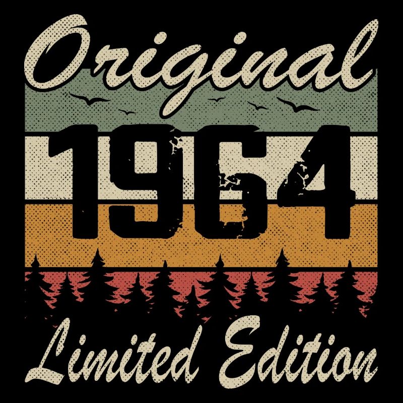 Vintage Geburtstag Original Geschenkidee 1964