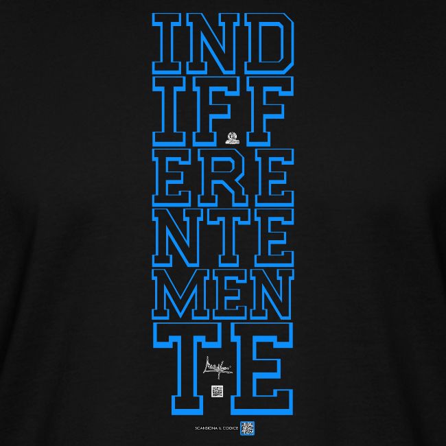 Indifferentemente (blu)