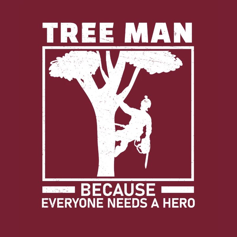 Arborist Tree Man Funny Tree Surgeon Forest Worker