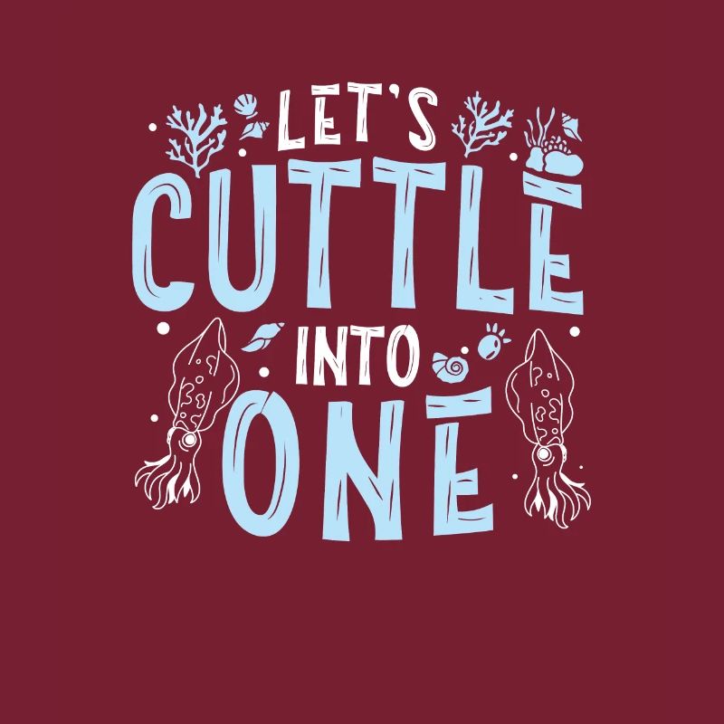 Funny Let's Cuttle Into One Squid Joke
