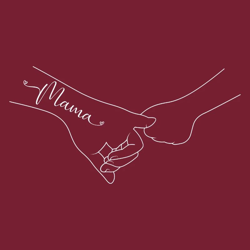 Liebevolles Mutter Kind Shirt Muttertag Geschenk