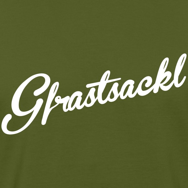 Gfrastsackl - Männer Bio-T-Shirt