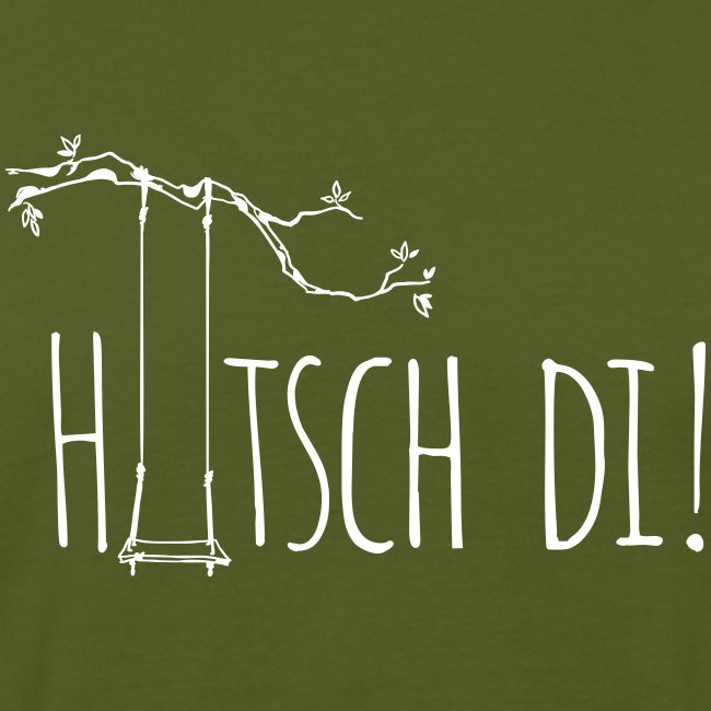 Hutsch di - Männer Bio-T-Shirt