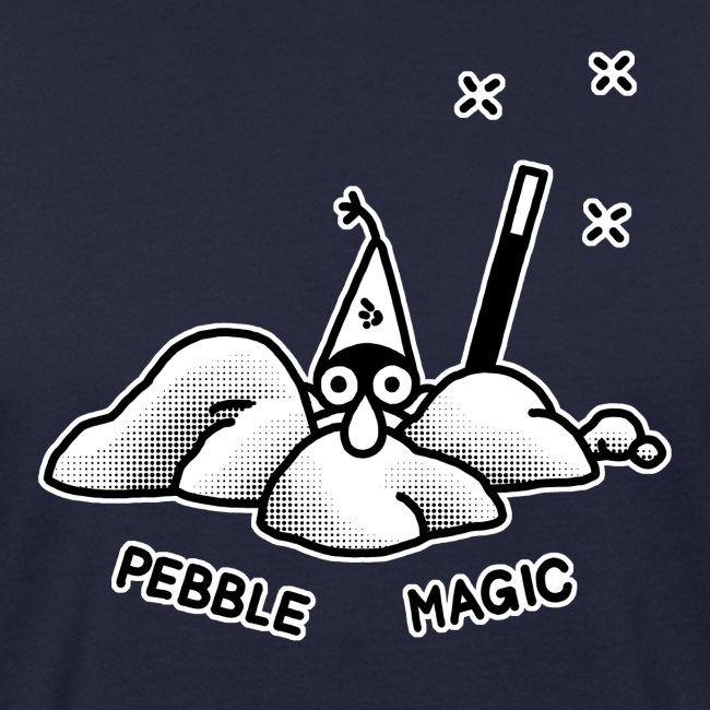 WIZARDS pebble magic bw
