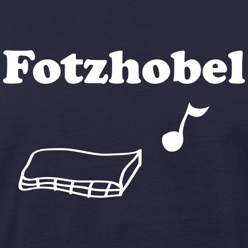 Fotzhobel - Männer Bio-T-Shirt