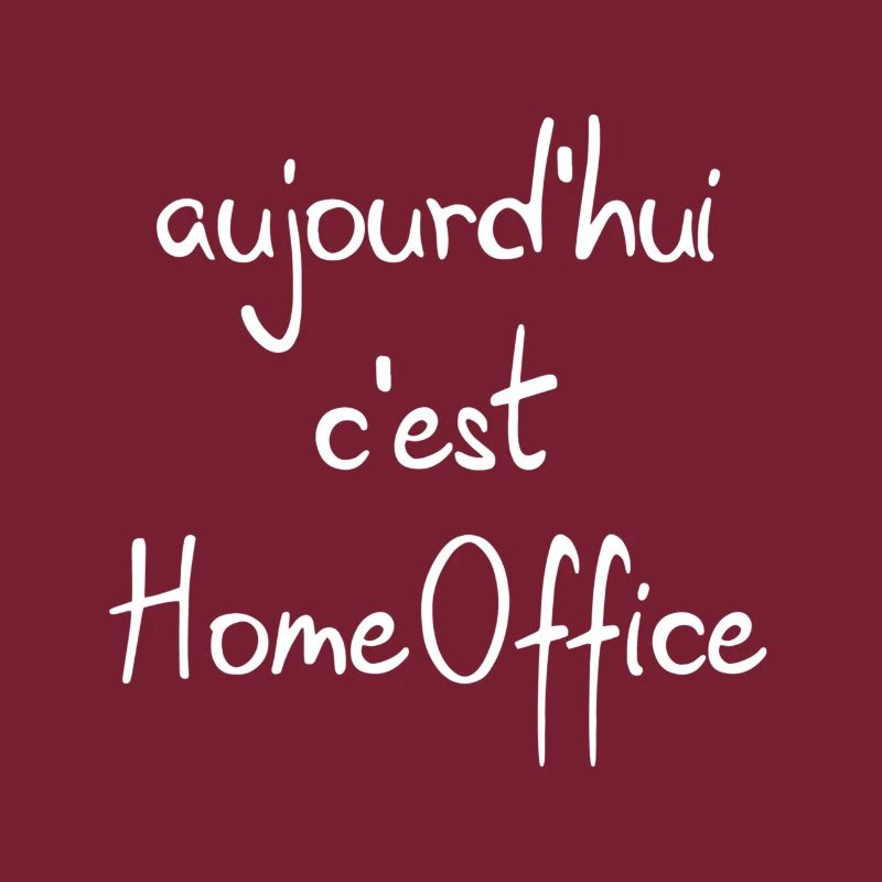 Work from home, telecommuting, in the office