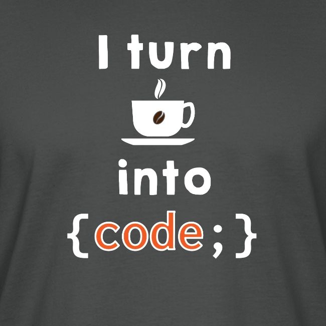 I turn coffee into code light