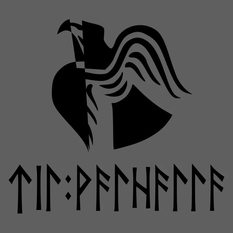 Til Valhalla in runes