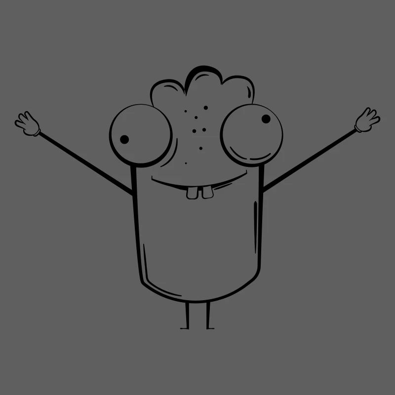 Crazy Figur Comic