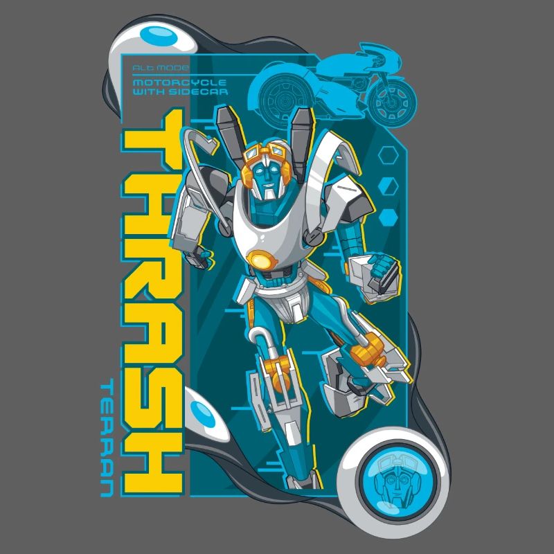 Transformers Earth Spark Thrash Terran