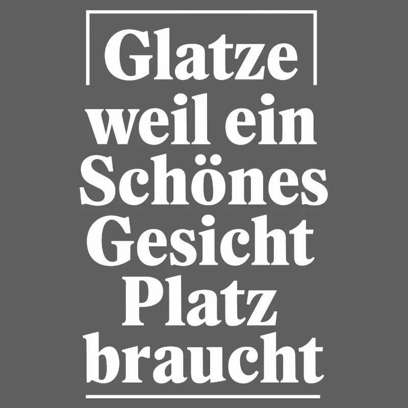 Frisur Glatze Haarausfall, Lustiges Glatzenträger