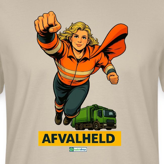 Afvalheld vrouw