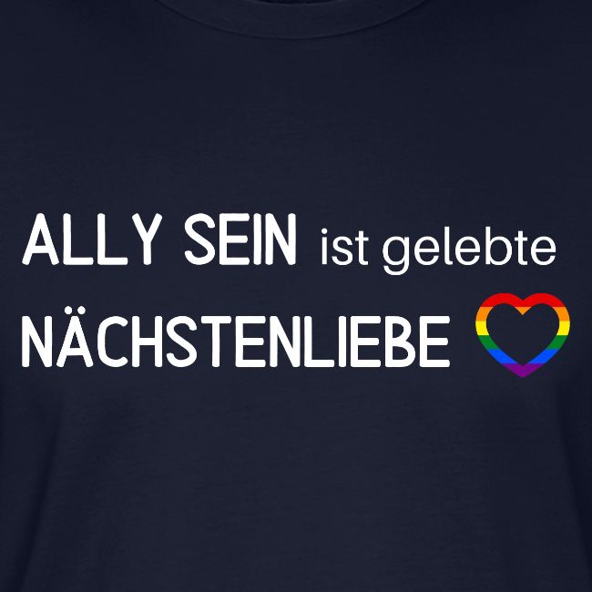 Ally sein = Nächstenliebe