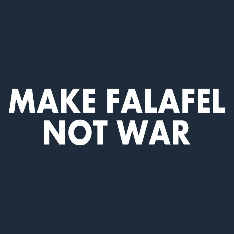 Make falafel not war