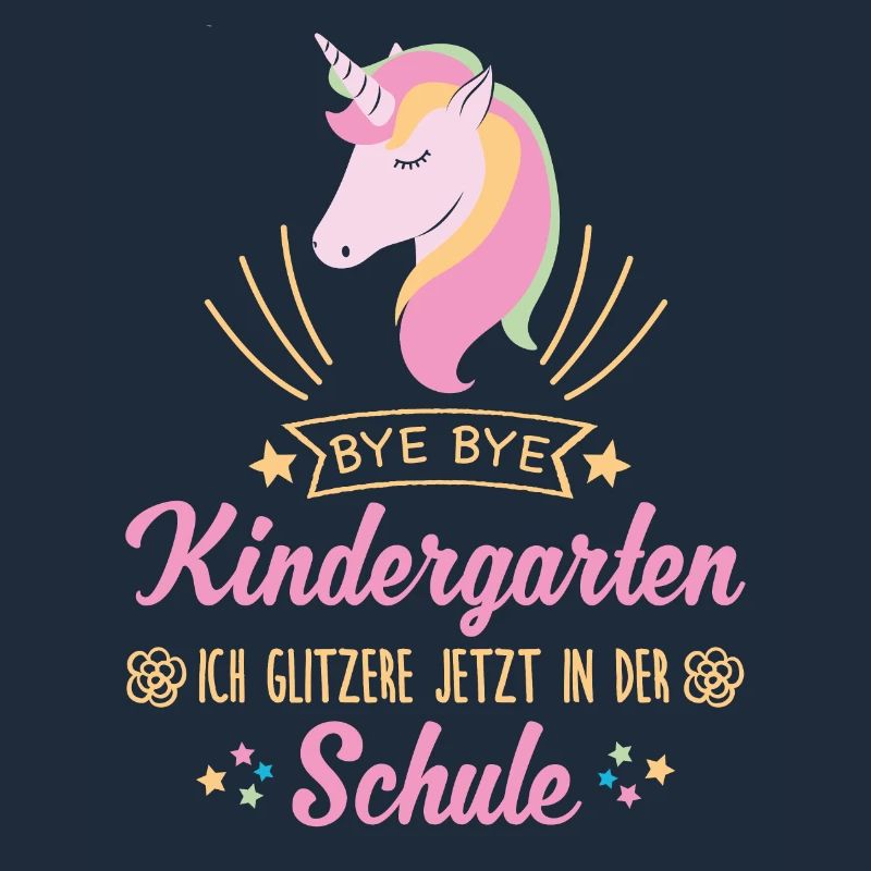 Ein Einschulung Einhorn Schulanfang 1st class gift