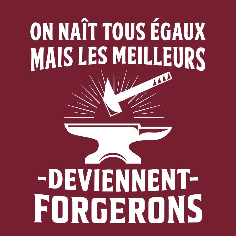 les meilleurs deviennent forgerons cadeau forgeron