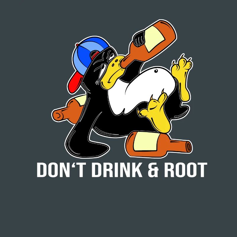 Linux Pinguin Sudo Admin Lustig Informatik PC Nerd