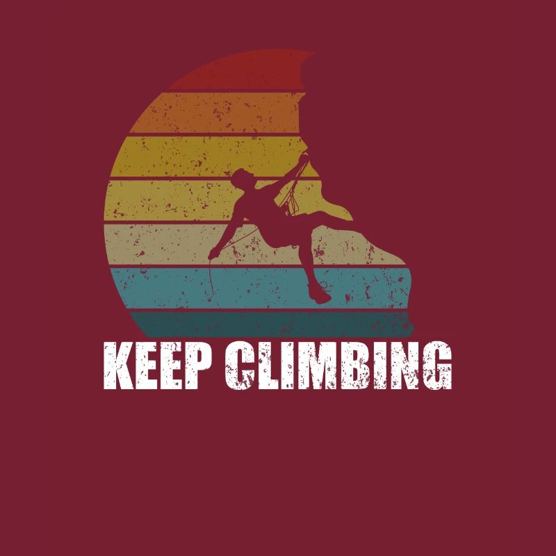 Klettern Keep Climbing