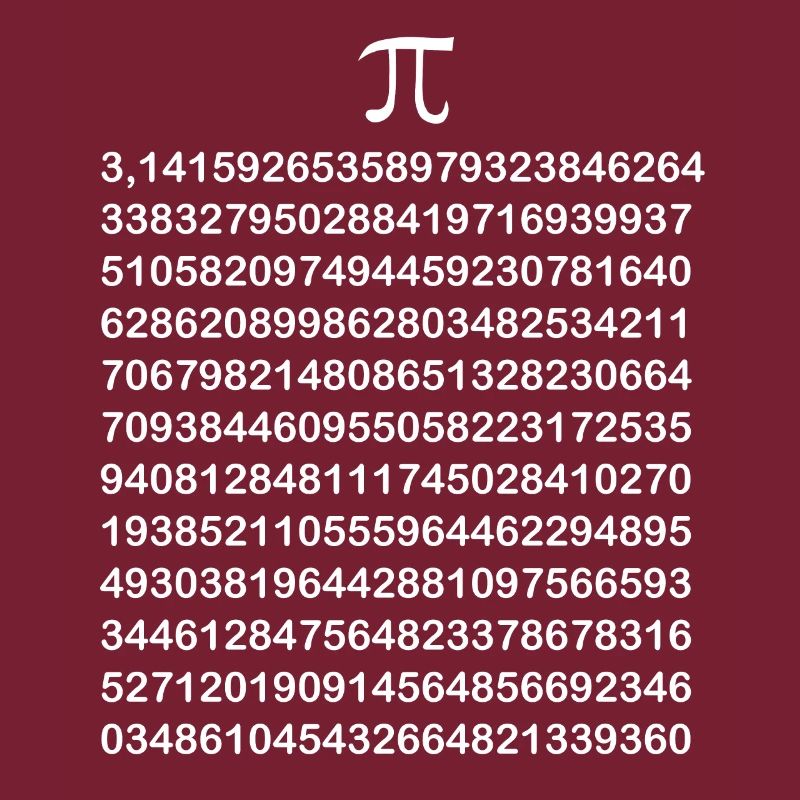 Pi Mathematiker Nerd Mathe Mathematik Geschenk