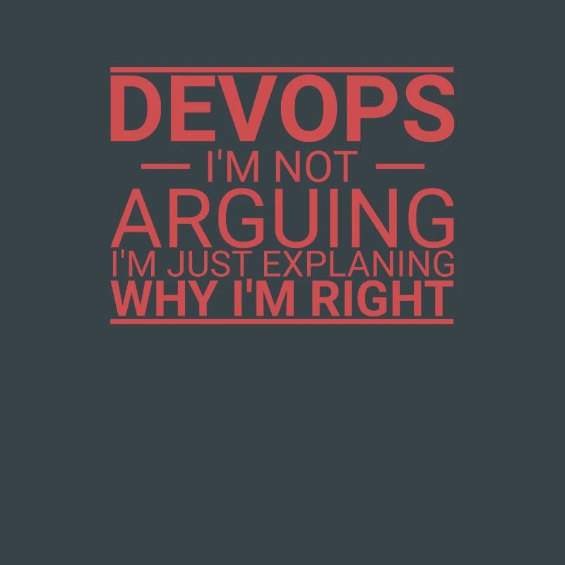 "DevOps Arguing | Softwareentwicklung"