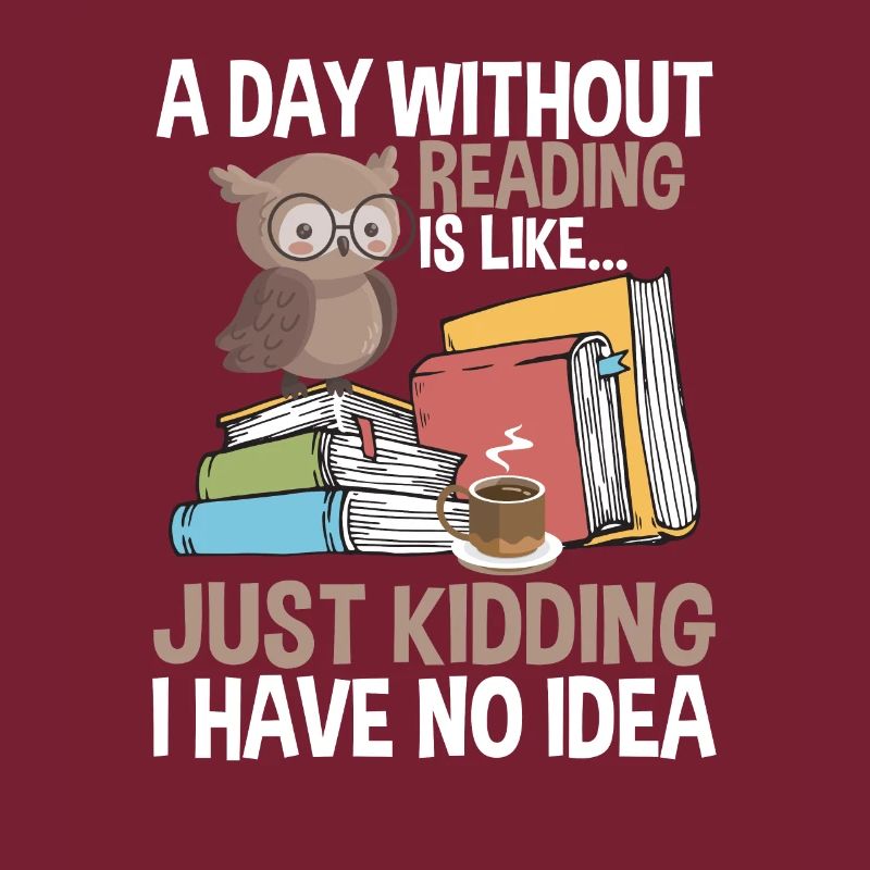 A Day Without Reading Bookworm