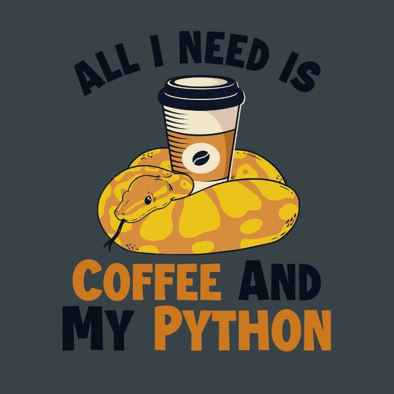 Café et Python Python Snake Banana Ball