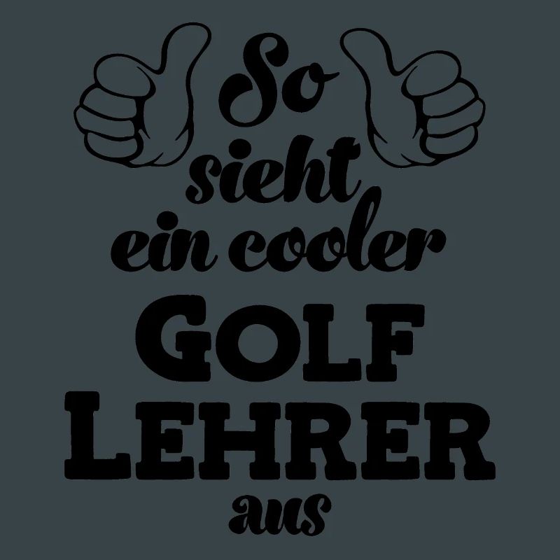 So sieht ein cooler Golflehrer aus Golfen Golfer