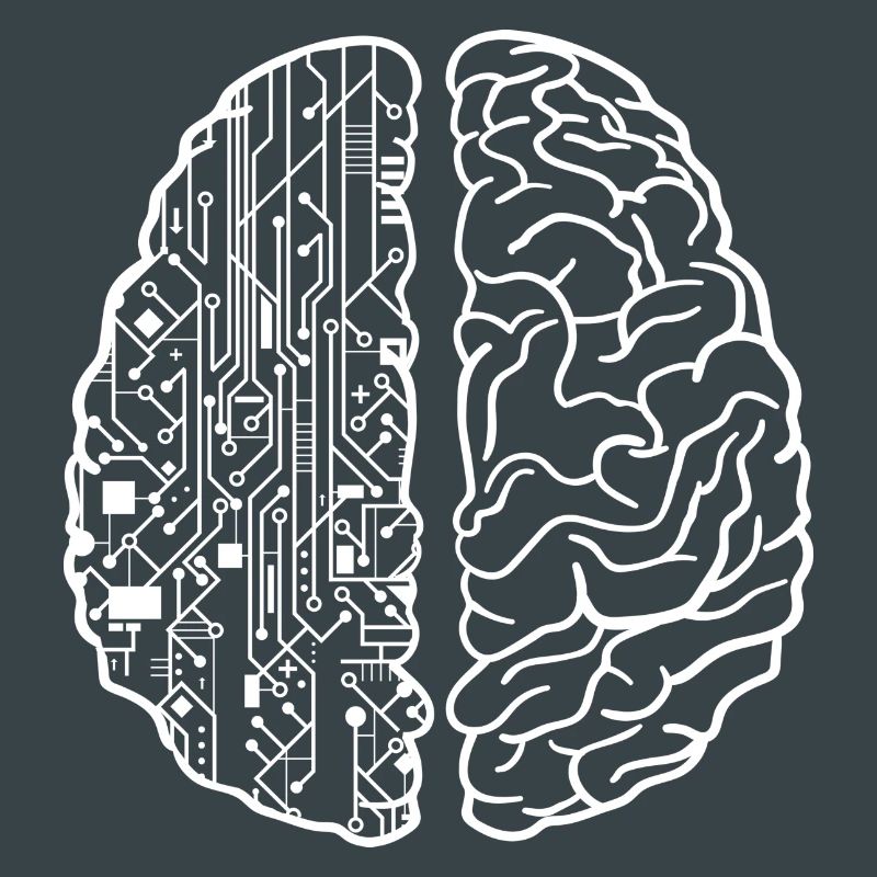 Programmierer Entwickler - Code Nerd Geek Hirn