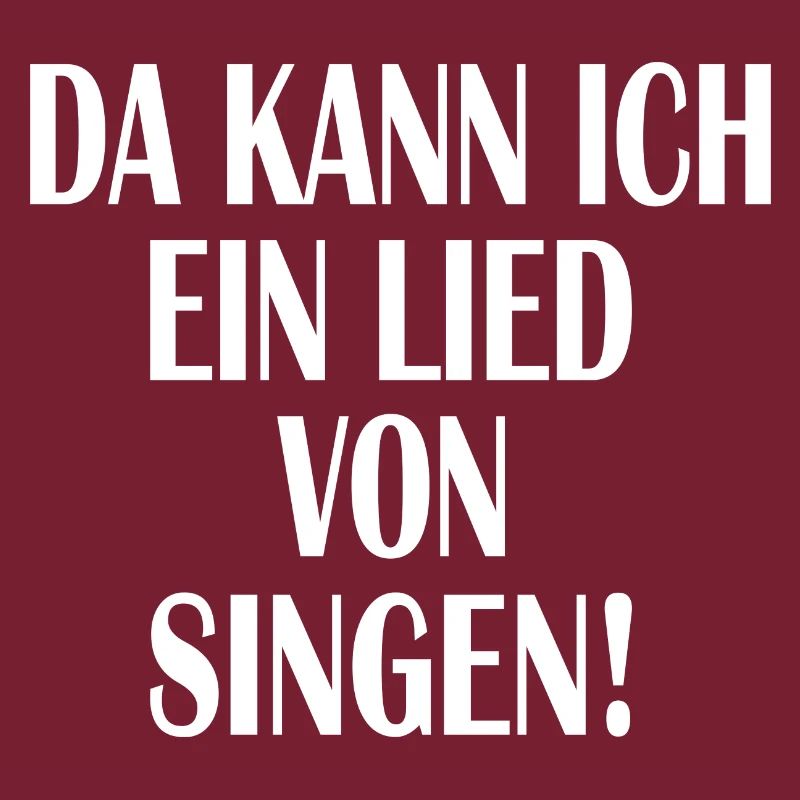 Da kann ich ein Lied von Singen