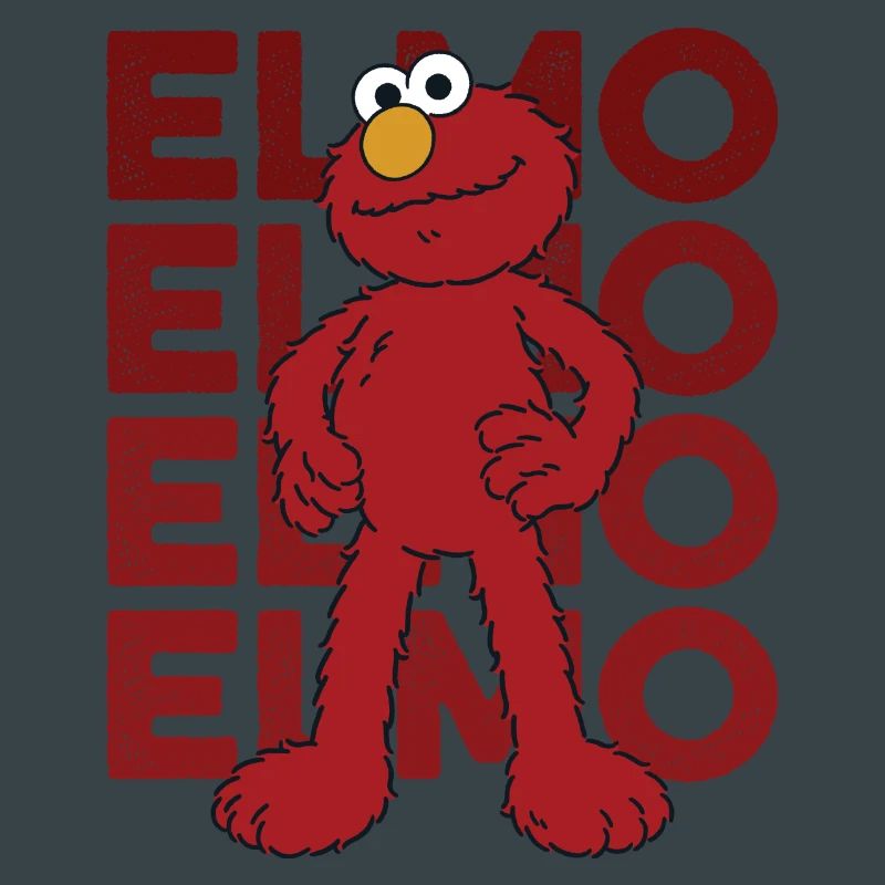 Sesamstraße Elmo Pose