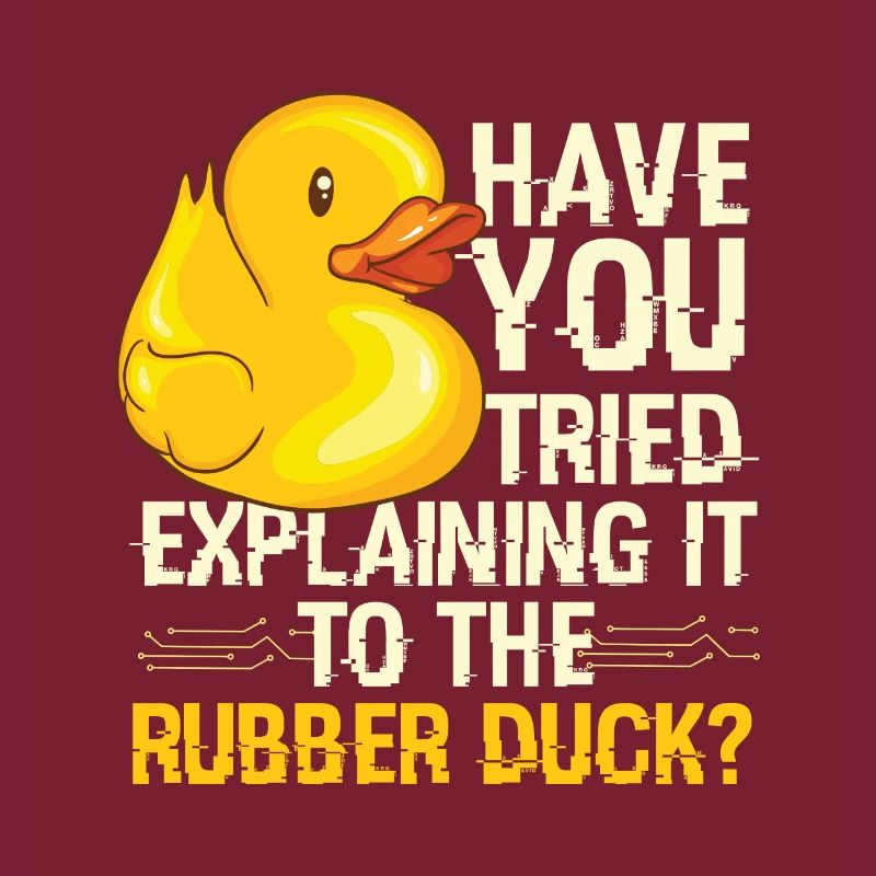 Rubber Duck Debugging Programmierer