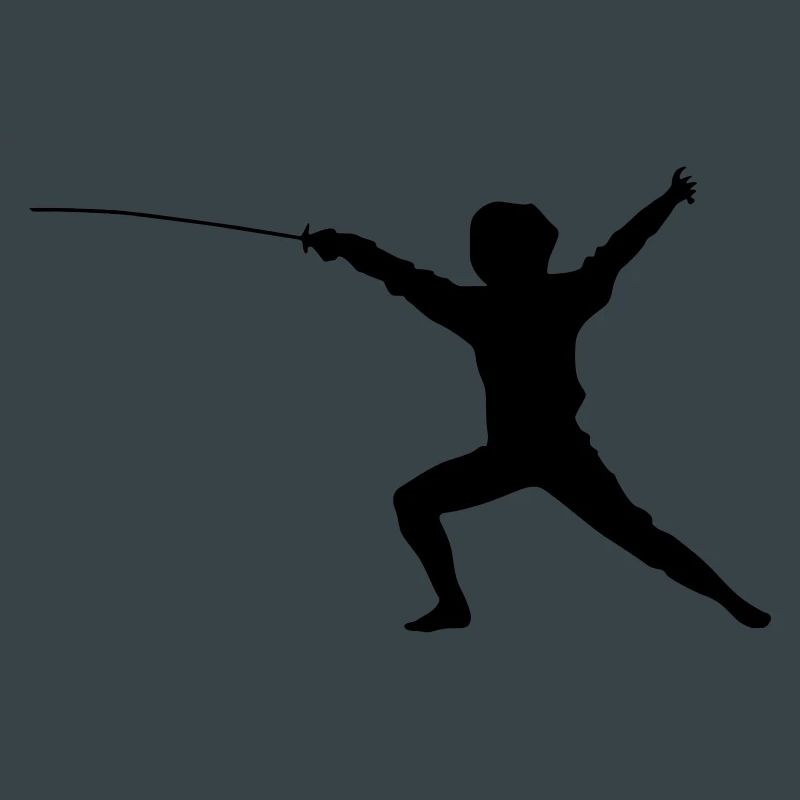 Fechten Silhouette