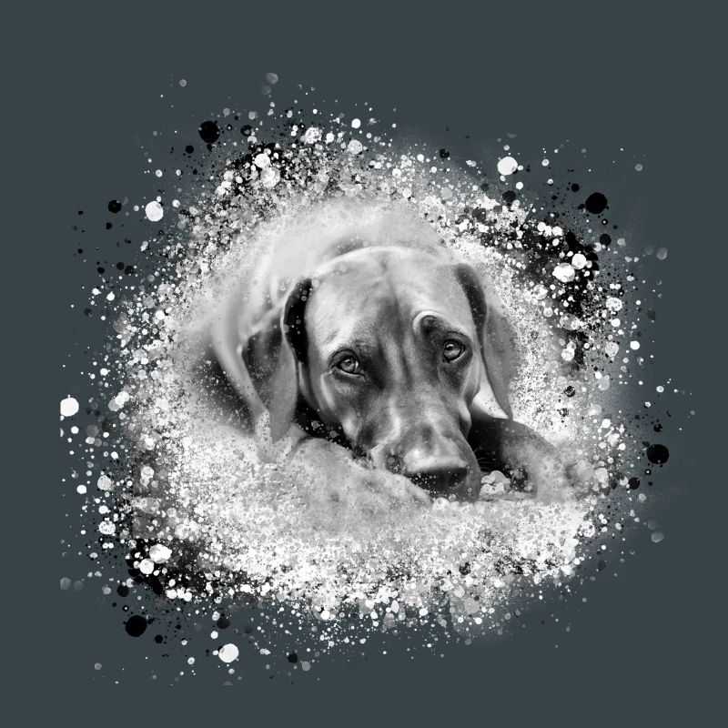 rhodesian ridgeback Hund,Hunderasse,graffiti