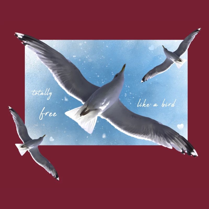 frei sein wie ein Vogel