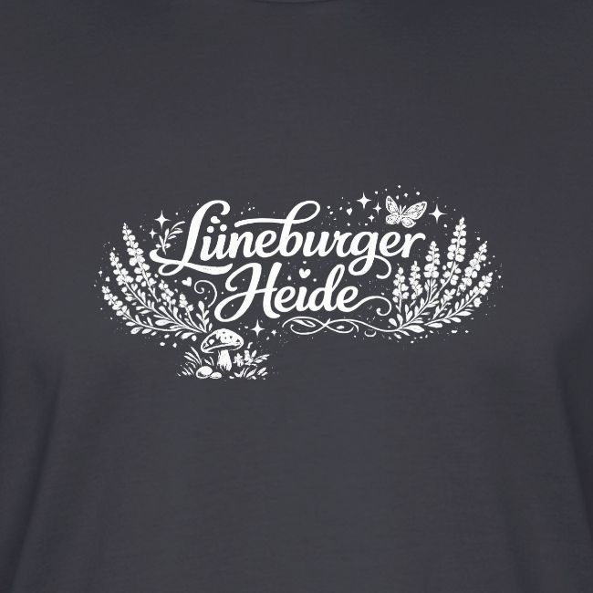 Lüneburger Heide mit Heideblüte