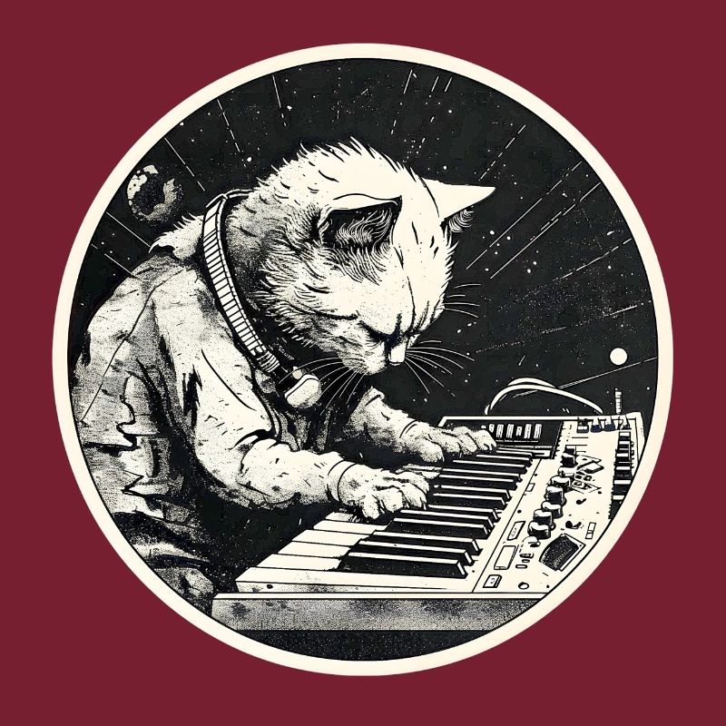 Space Synth Cat