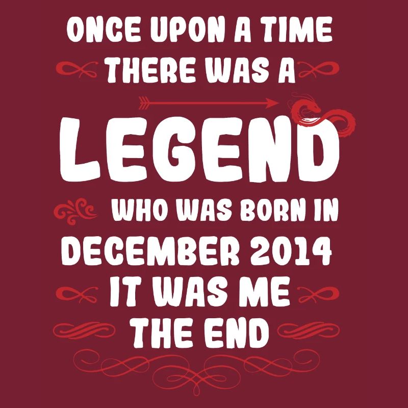 Es war einmal eine Legende. Dezember 2014 Geburtst