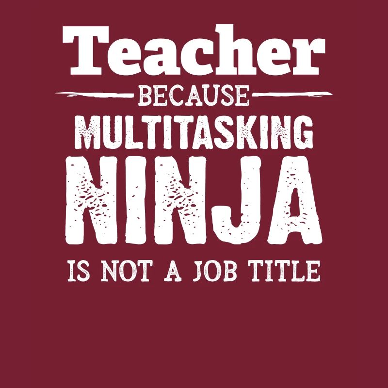 Enseignant ou Ninja - enseignant, école, maths