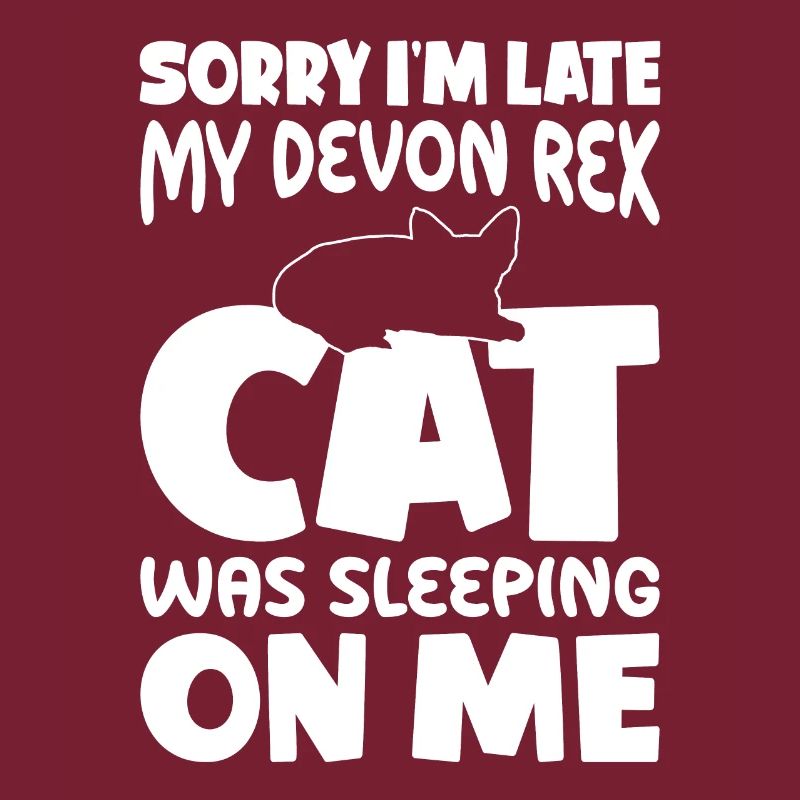 Entschuldigung, Ich Bin Zu Spät - Devon Rex Cat