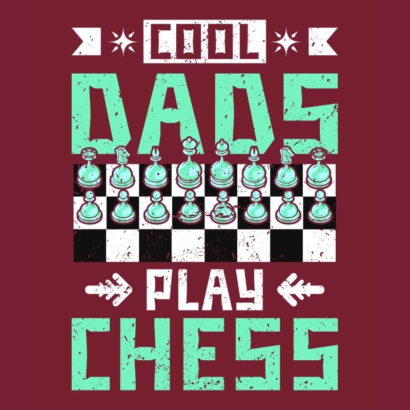 cool dads play chess