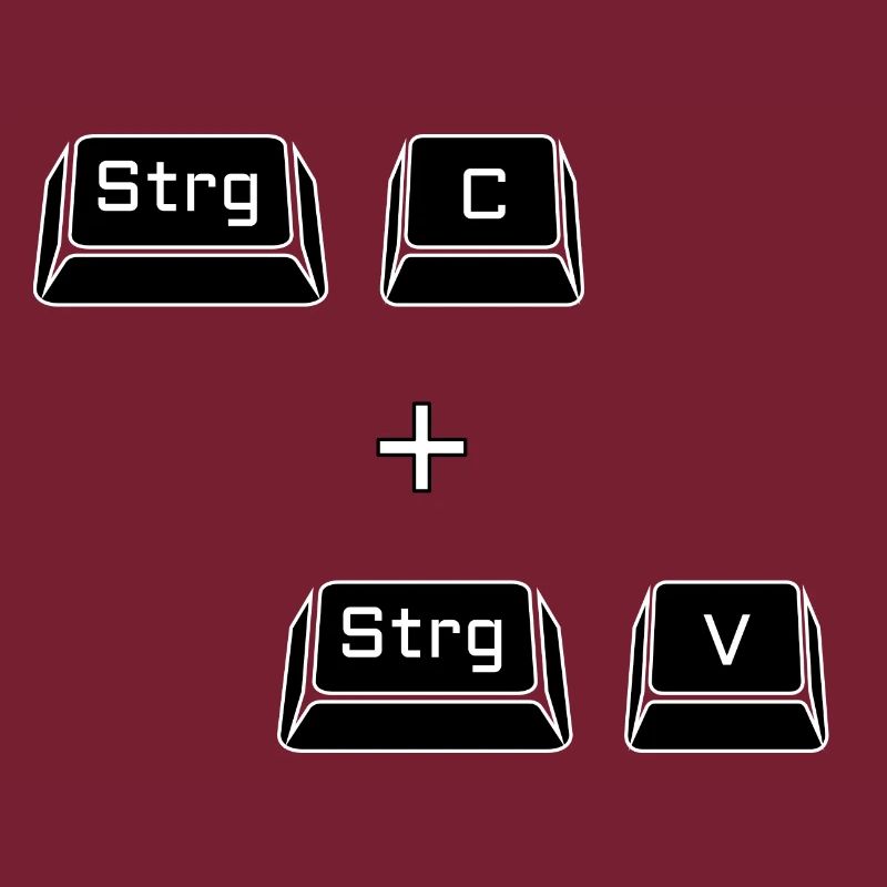 Ctrl c Ctrl v Keyboard Computer Copy Gift