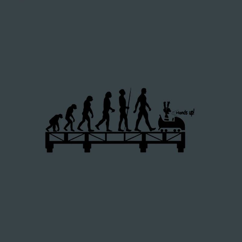 Roller Coaster Evolution pour les enfants du parc d'attractions