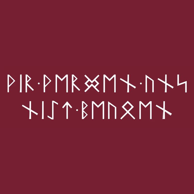 We will not bow to runic script Teutons