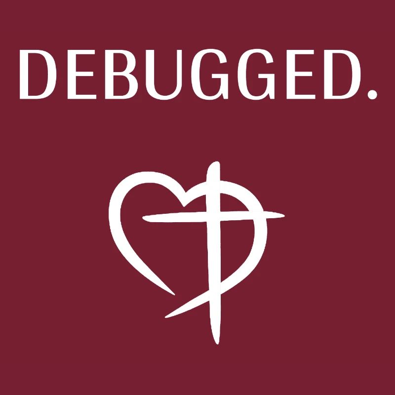 DEBUGGED - Backprint (weiss)
