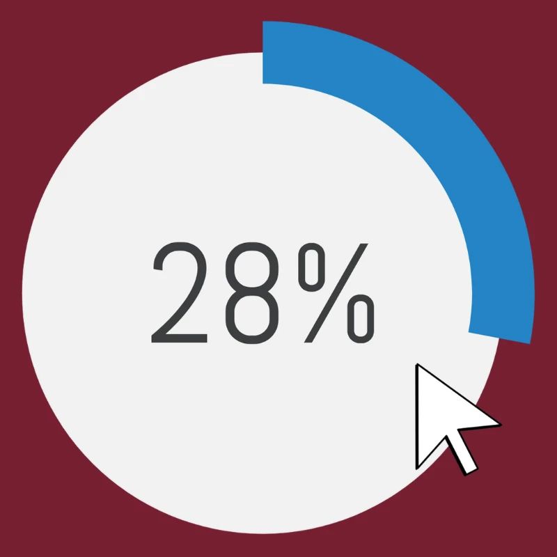 Blue Progress Ring IT Software PC Computer