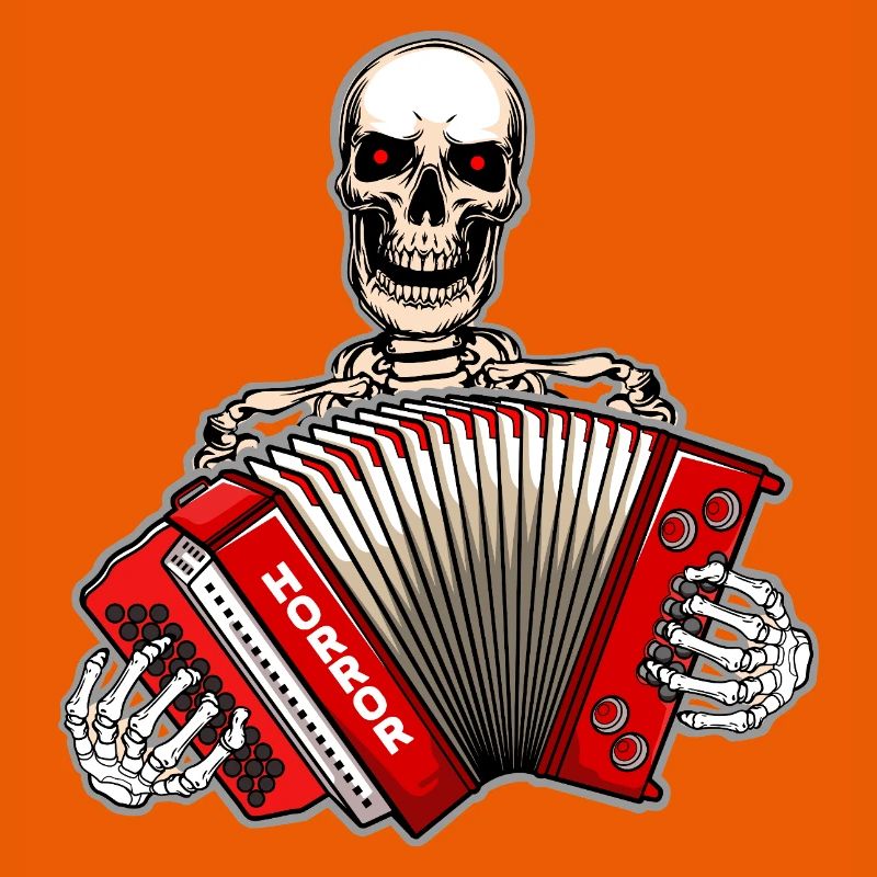 Styrian Harmonica Skeleton