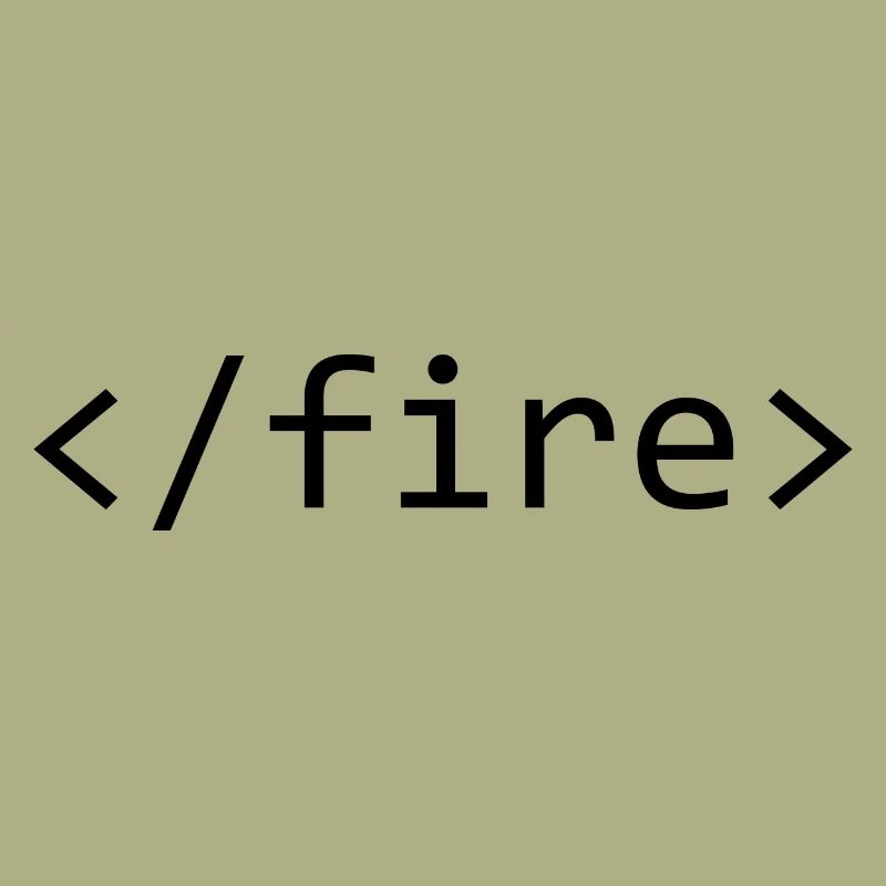 End Fire HTML-Tag