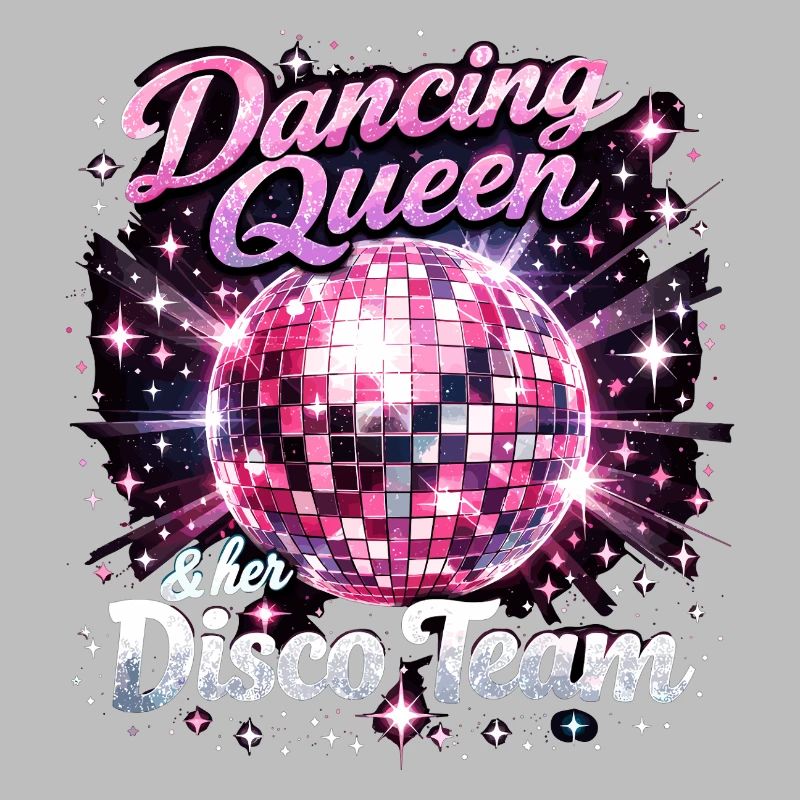 Dancing Queen & Disco Team: JGA Diskokugel Mix